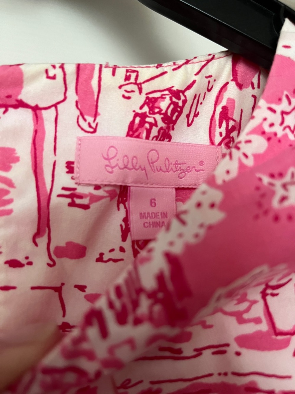 Lilly Pulitzer Pink and White Shift Dress - Picture 2 of 5